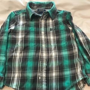 Ralph Lauren boys button down shirt